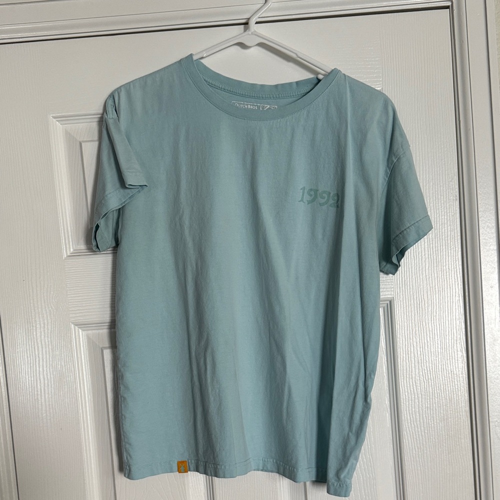 Light Blue Graphic T-Shirt